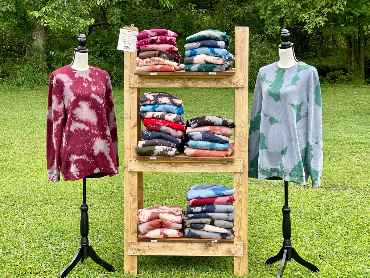 Distressed Crew Necks TheOldRustyCoop