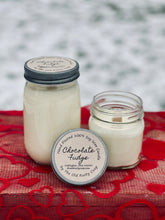 Load image into Gallery viewer, Chocolate Fudge ~ Hand Poured 100% Soy Wax Wooden Wick Candles