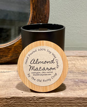 Load image into Gallery viewer, Premium Collection Matte Black 10 oz Jar ~ Hand Poured 100% Soy Wax Wooden Wick
