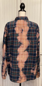 Elliot Distressed Flannel ~ Unisex Size 2XL