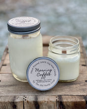 Load image into Gallery viewer, Morning Coffee ~ Hand Poured 100% Soy Wax Wooden Wick Candles