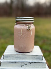 Load image into Gallery viewer, Vintage Inspired Rose Colored Jar ~ Hand Poured 100% Soy Wax Candle