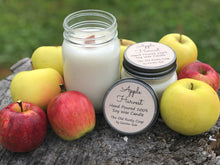 Load image into Gallery viewer, Apple Harvest ~ Hand Poured 100% Soy Wax Wooden Wick Candles