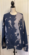Load image into Gallery viewer, Flora Distressed Crew Neck ~ Unisex Size 2XL
