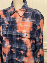 Load image into Gallery viewer, Heather Distressed Flannel ~ Unisex Size Large
