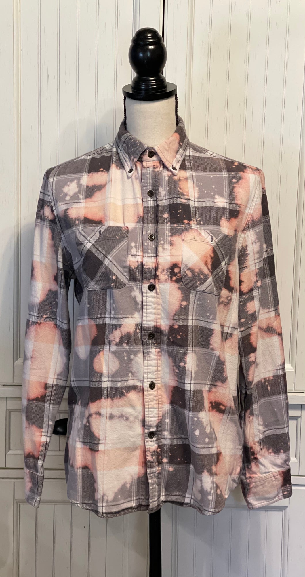 Esther Distressed Flannel ~ Unisex Size Small