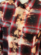 Load image into Gallery viewer, Vera Distressed Flannel ~ Unisex Size Small

