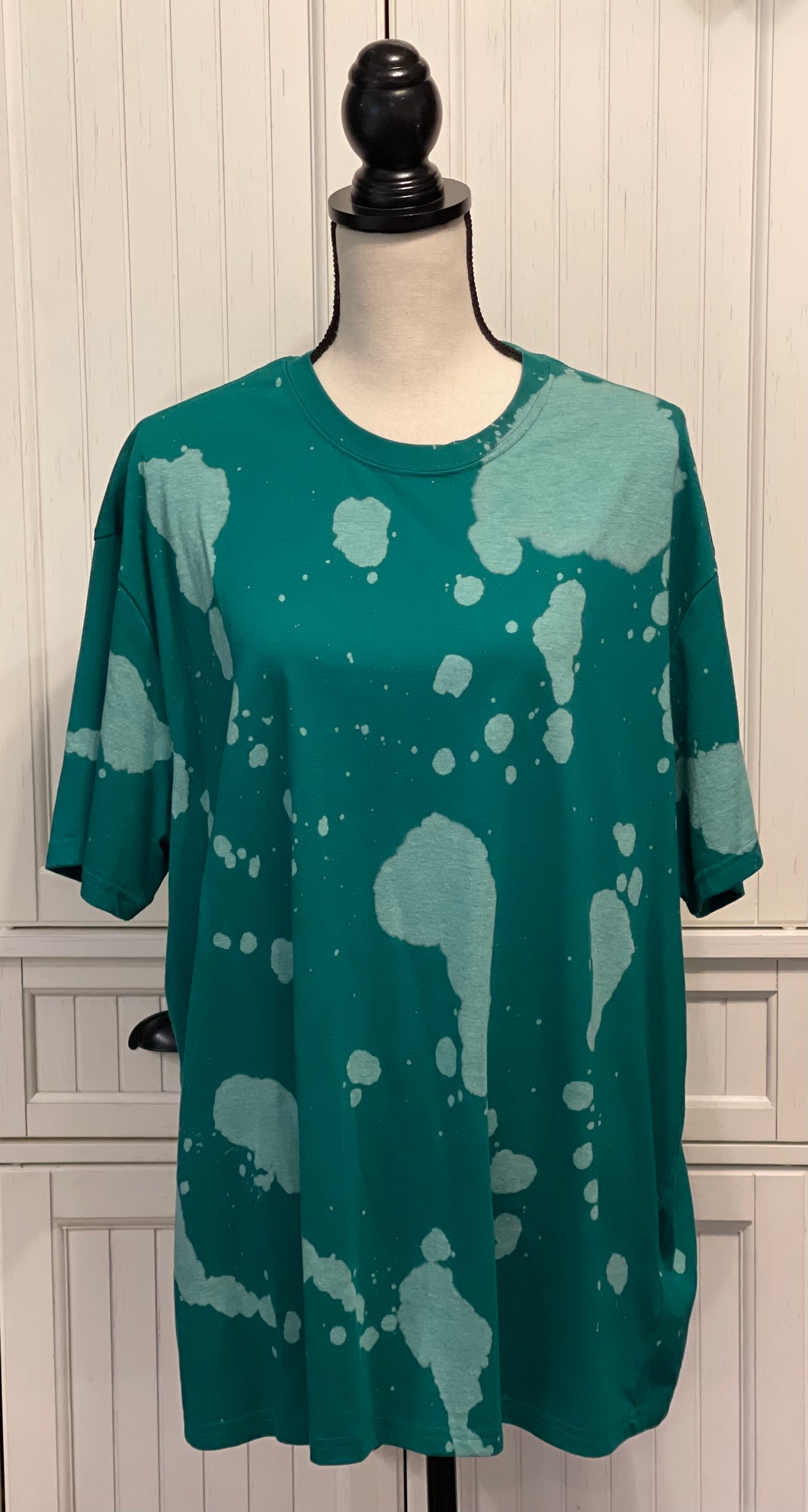 River Distressed Short Sleeve Shirt ~ Unisex Size XXL