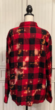 Load image into Gallery viewer, Lisa Marie Distressed Flannel ~ Unisex Size 3XL
