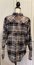 Load image into Gallery viewer, Peg Distressed Flannel ~ Unisex Size Large Tall
