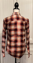 Load image into Gallery viewer, Leigh Distressed Flannel ~ Unisex Size Extra Small
