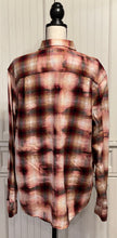 Load image into Gallery viewer, Clarissa Distressed Flannel ~ Unisex Size XL Tall
