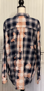 Dora Distressed Flannel ~ Unisex Size 2XL Tall