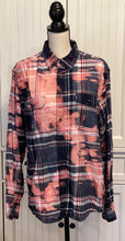Load image into Gallery viewer, Paulette Distressed Flannel ~ Unisex Size Large
