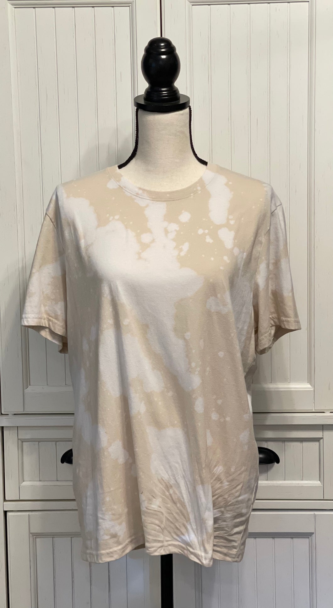 Brooklyn Distressed Short Sleeve Shirt ~ Unisex Size XL