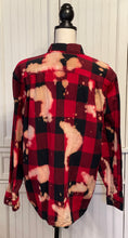Load image into Gallery viewer, Elizabeth Distressed Flannel ~ Unisex Size Extra Large
