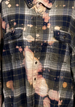 Load image into Gallery viewer, Jean Distressed Flannel ~ Unisex Size 2XL
