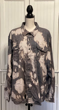 Load image into Gallery viewer, Sidney Distressed Denim Shirt ~ Unisex Size 2XL
