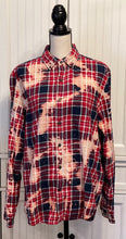Load image into Gallery viewer, Holly Distressed Flannel ~ Unisex Size Medium

