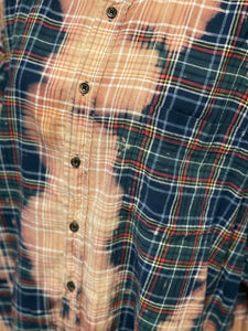 Elliot Distressed Flannel ~ Unisex Size 2XL