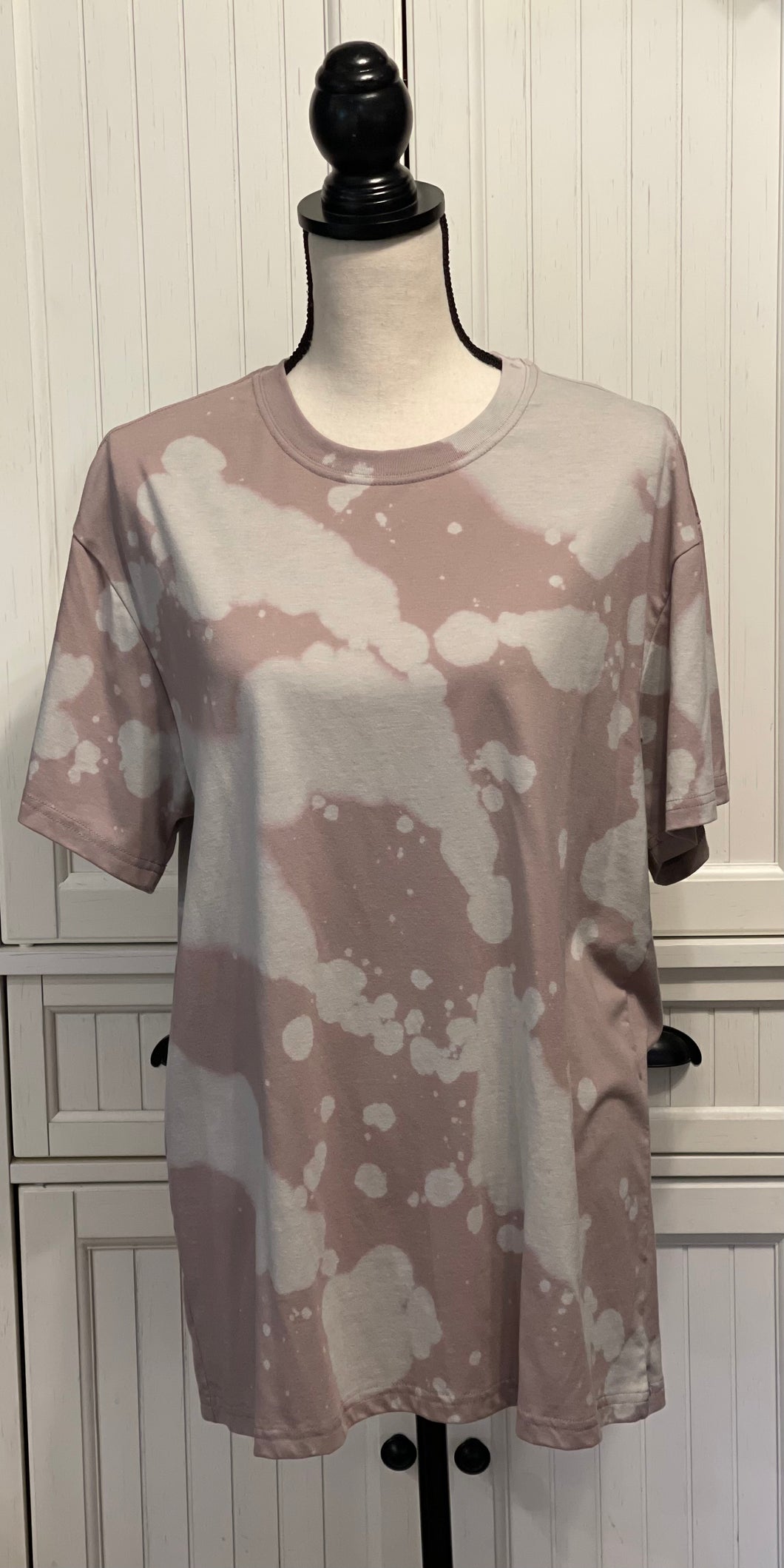 Wren Distressed Short Sleeve Shirt ~ Unisex Size Large