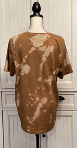Detroit Distressed Short Sleeve Shirt ~ Unisex Size Large