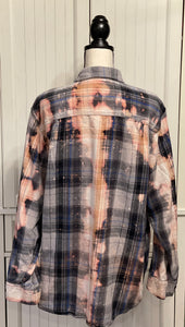 Dorothy Distressed Flannel ~ Unisex Size 2XL
