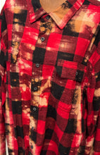 Load image into Gallery viewer, Rachael Distressed Flannel ~ Unisex Size 2XL
