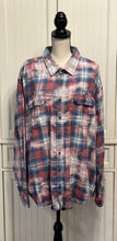 Load image into Gallery viewer, Stephanie Distressed Flannel ~ Unisex Size 3XL
