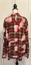 Load image into Gallery viewer, Ruby Distressed Flannel ~ Unisex Size 3XL
