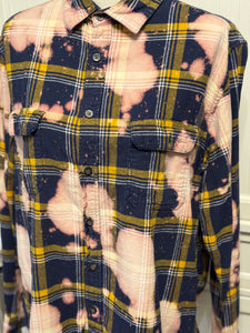 Elizabeth Distressed Flannel ~ Unisex Size Large