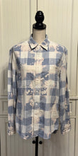 Load image into Gallery viewer, Casey Distressed Flannel ~ Unisex Size Small
