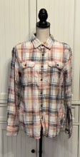 Load image into Gallery viewer, Ashley Distressed Flannel ~ Unisex Size Small
