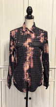 Load image into Gallery viewer, Lynn Distressed Flannel ~ Unisex Size Extra Small

