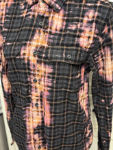 Load image into Gallery viewer, Lynn Distressed Flannel ~ Unisex Size Extra Small
