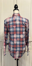 Load image into Gallery viewer, Liz Distressed Flannel ~ Women’s Size Extra Small
