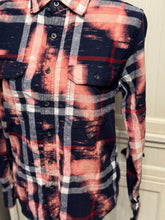Load image into Gallery viewer, Skyler Distressed Flannel ~ Unisex Size Extra Small
