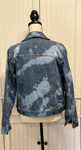 Josephine Distressed Denim Jacket ~ Women’s size Medium (8-10)