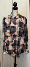 Load image into Gallery viewer, Marcy Distressed Flannel ~ Unisex Size Large
