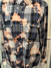 Load image into Gallery viewer, Marcy Distressed Flannel ~ Unisex Size Large
