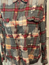 Load image into Gallery viewer, Jeremy Distressed Flannel ~ Unisex Size Large
