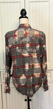 Load image into Gallery viewer, Jeremy Distressed Flannel ~ Unisex Size Large
