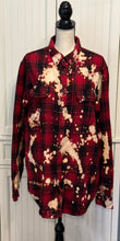 Load image into Gallery viewer, Margie Distressed Flannel ~ Unisex Size XL Tall
