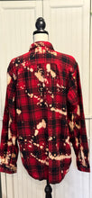 Load image into Gallery viewer, Margie Distressed Flannel ~ Unisex Size XL Tall
