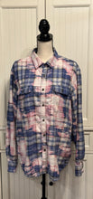 Load image into Gallery viewer, Laura Distressed Flannel ~ Unisex Size XL
