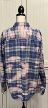 Load image into Gallery viewer, Laura Distressed Flannel ~ Unisex Size XL
