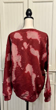 Load image into Gallery viewer, Posey Distressed Crew Neck ~ Unisex Size Large
