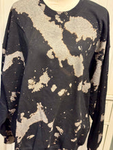 Load image into Gallery viewer, Violet Distressed Crew Neck ~ Unisex Size 2XL
