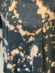 April Distressed Short Sleeve Shirt ~ Unisex Size 3XL