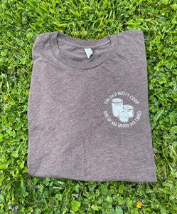 Super Soft Short Sleeve Brown The Old Rusty Coop T-shirt